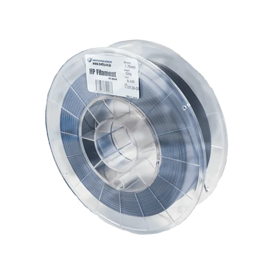 FREE SAMPLE 3d printer filament flexible PLA Black 1.75mm/3mm 0.5kgs for FDM 3D PRINTER (HP Filament Super Flexible Type)