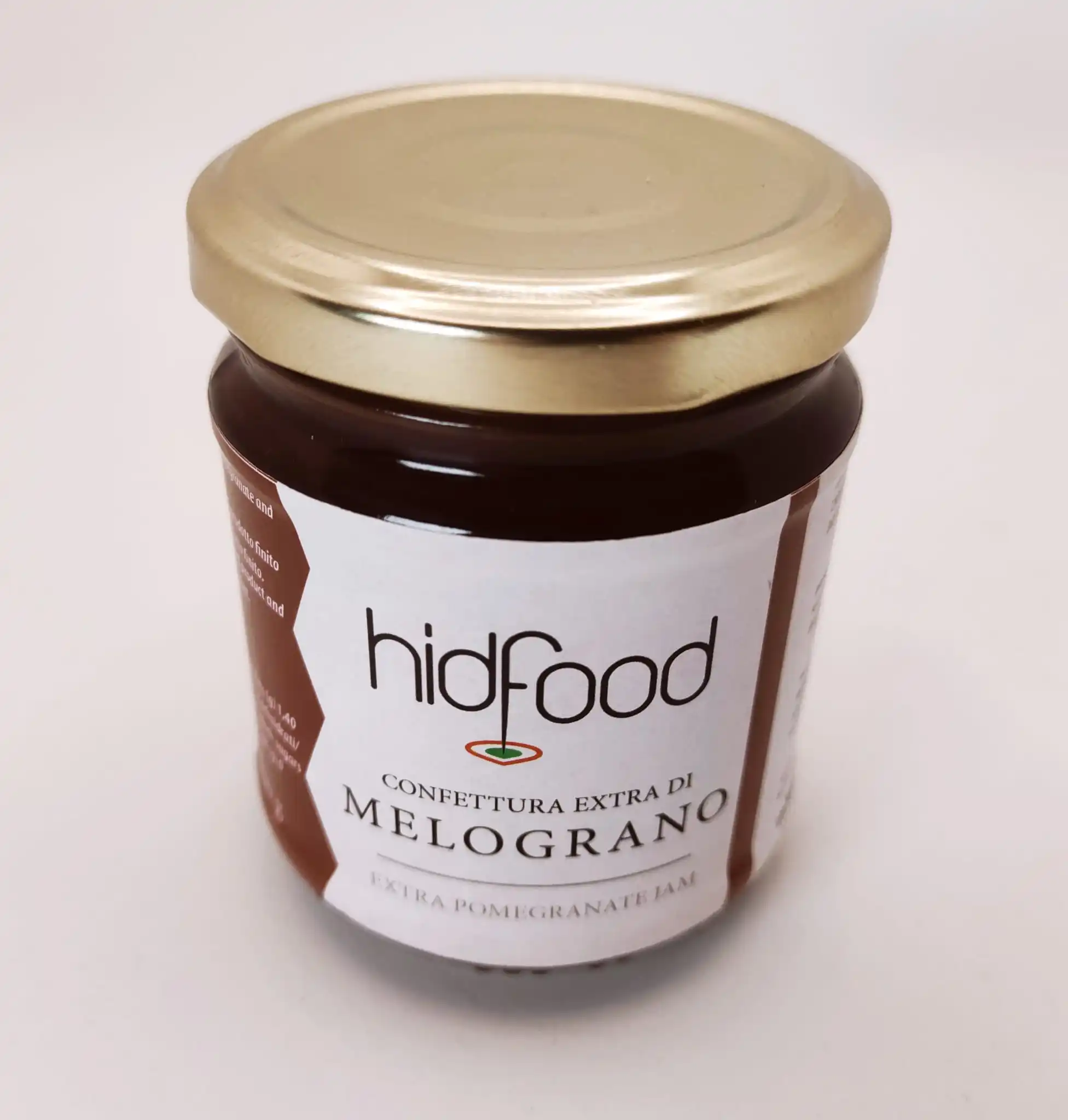 Private label Made in Italy high quality food products ready to eat pomegranate fruit jam