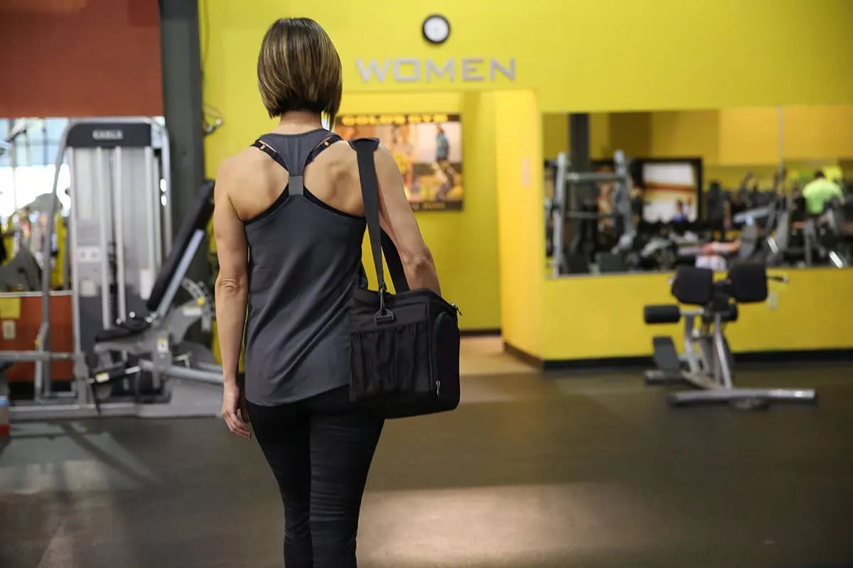 Fitness Insulated Cooler Picnic Bag Meal Prep Bag Cooler with Five Lunch Box