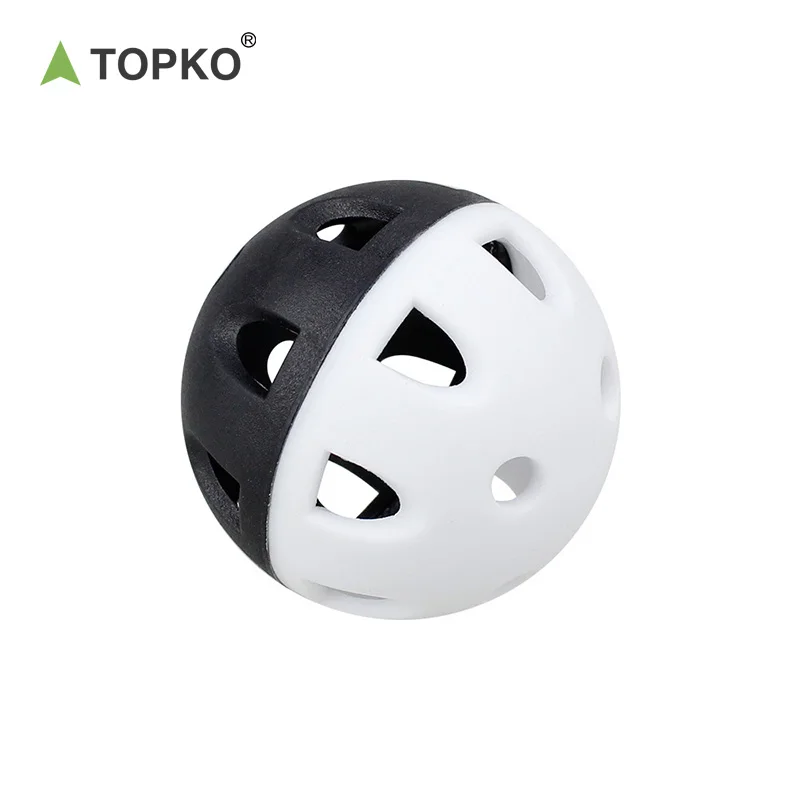 Topko Pet Toys Hollow Plastic Pet Dog & Cat Colourful Playing Ball Toys Interactive Cat Training Rattle Toys Cats Ball