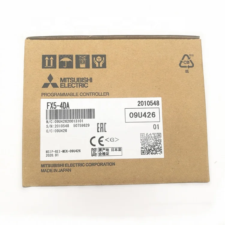 Mitsubishi PLC автоматический FX5-4DA аналоговый выходной