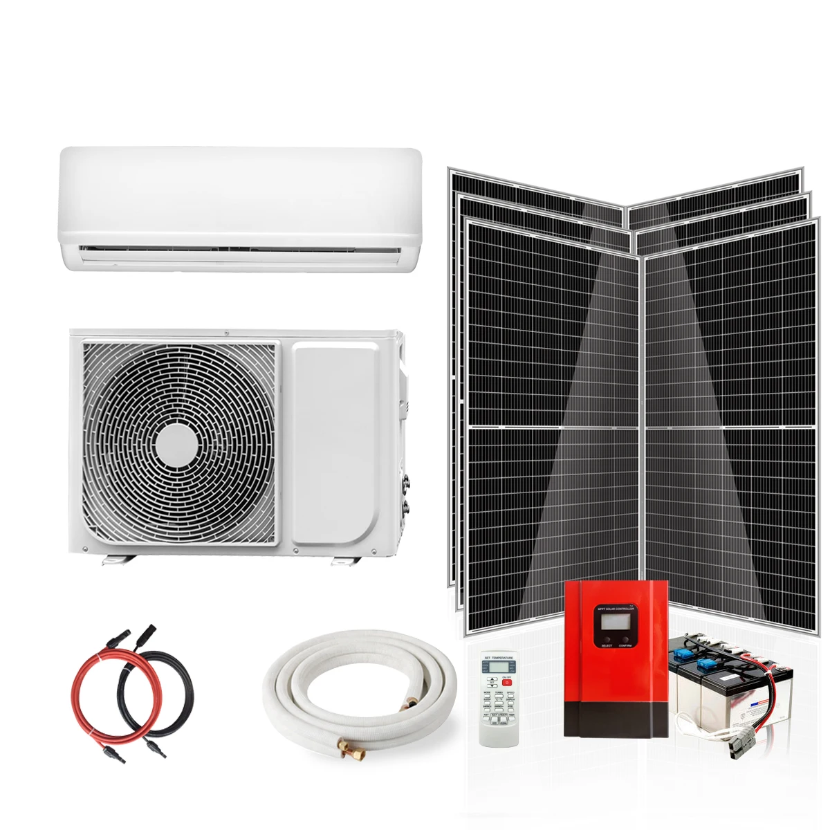 18000btu OFF GRID solar air conditioner DC 48V dc power air conditioner (60759300743)