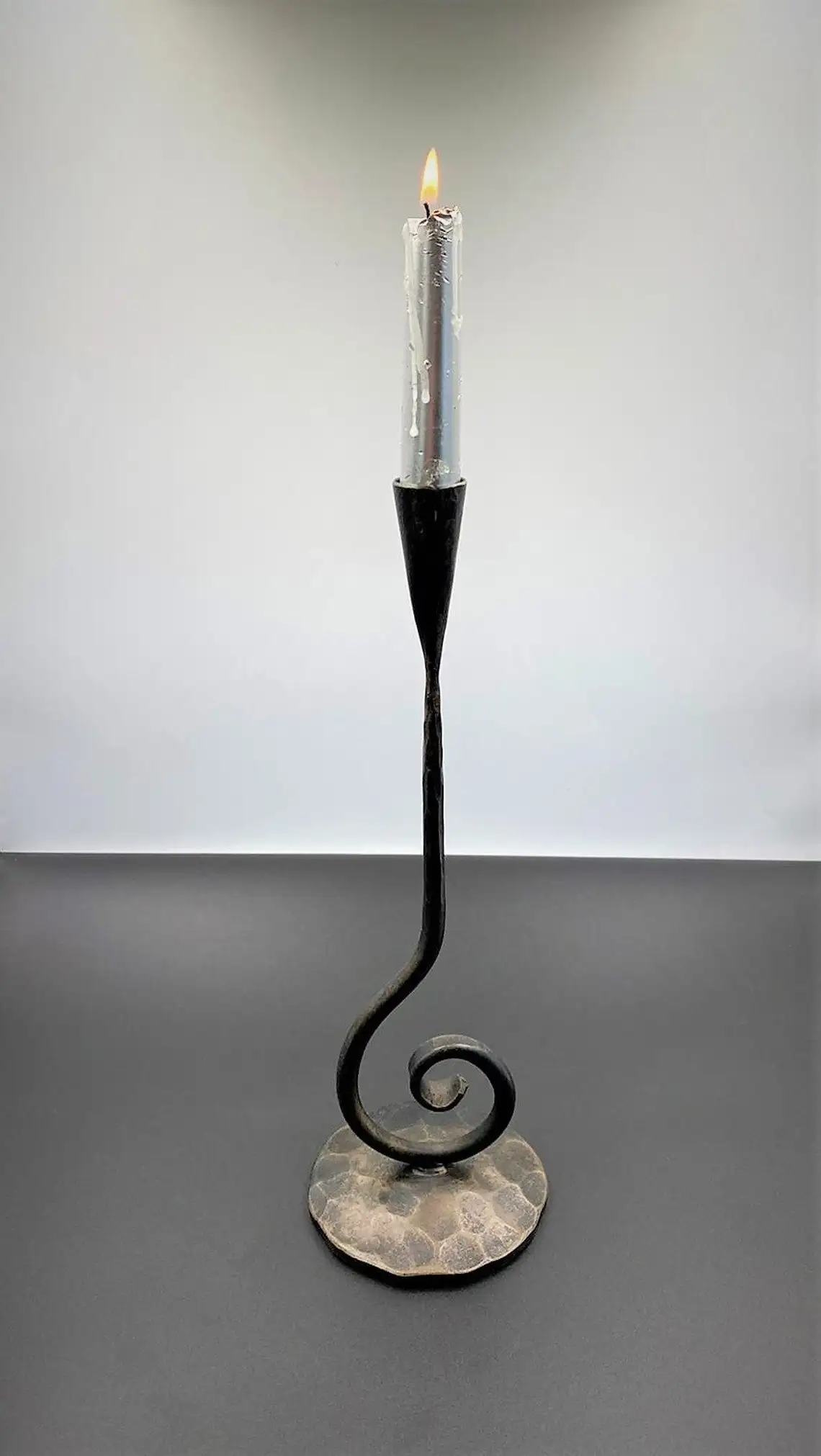 Luxury Metal Candle Stand with Silver Finished Perfect for Pink Christmas and Home Decor