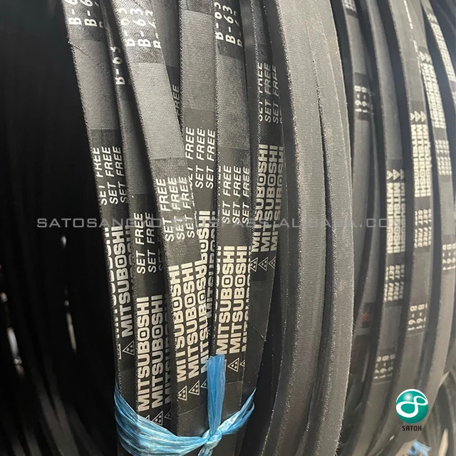 Mitsuboshi Conventional V-belt are the most widely used power transmission belts