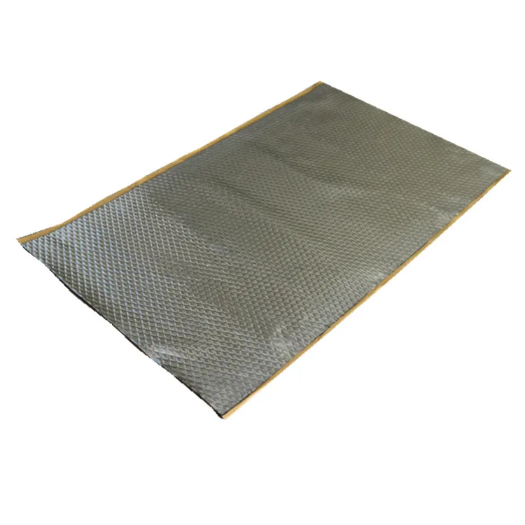 Excellent Quality Butyl Rubber Aluminum Foil Sound Absorption Acoustic Material
