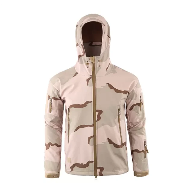 New Waterproof 3D Printed Softshell Jacket For Men 2021