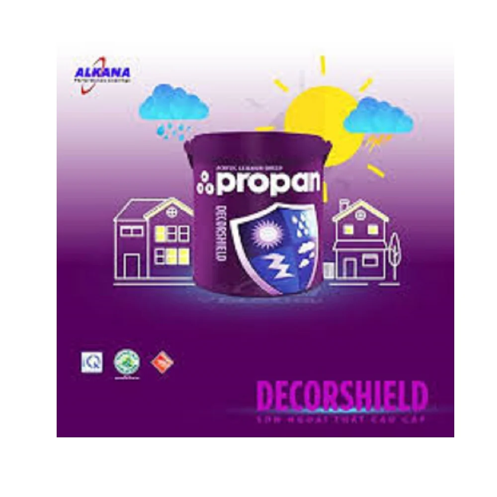 4 liters 18 liters Volume Acrylic Material Decorshield DW - 500 With Premium Quality For Furniture Paint