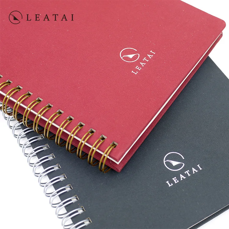 
Printed spiral bound planner journal for writing 