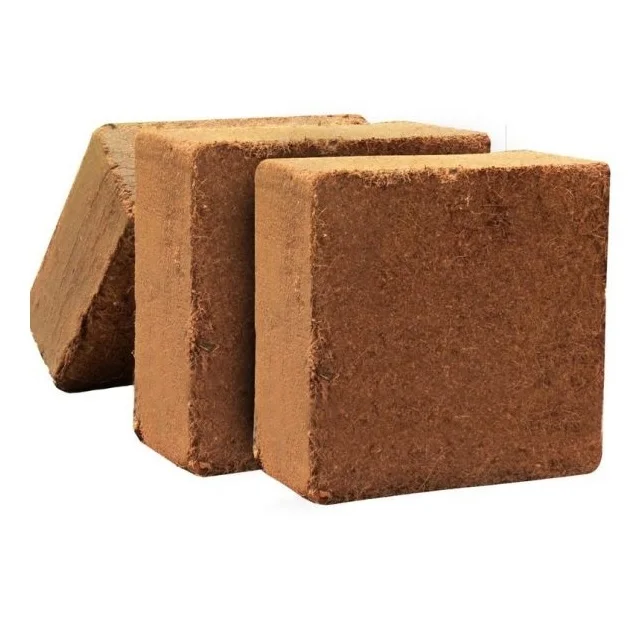 Bulk Coconut pith Coco Peat Coir Blocks from India Bulk Coconut Peat Blocks from India Agricultural cocopeat from India