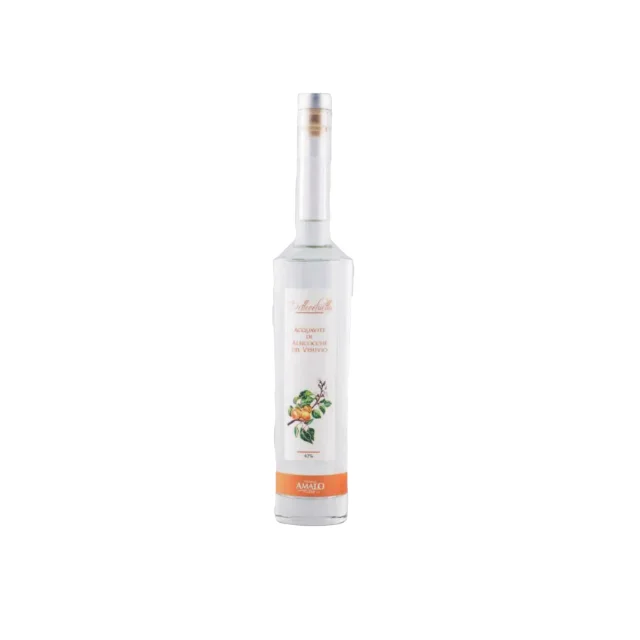 apricot brandy obtained by distilling very characteristic fresh fruit made in Italy  bottle cl 70 end of meal