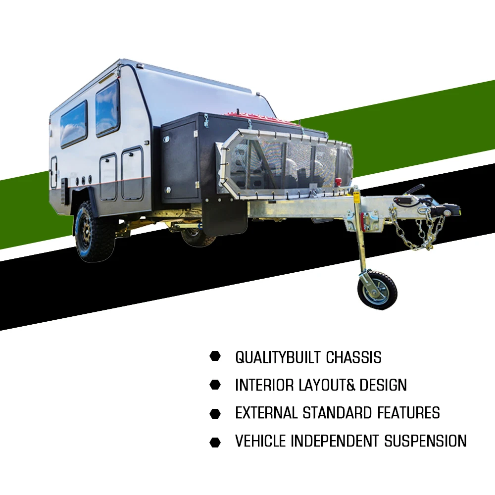 Mobile House RV Camping Caravan Trailer Travel Camper for sale