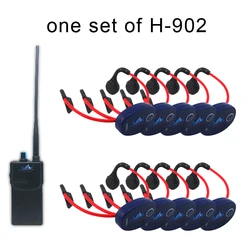 Swimming Coaching Communicator Underwater Wireless 1 FM Transmitter Waterproof 10 H-902 Bone Conduction Headphone