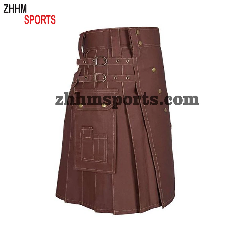  Новая фирменная простая кожа Kilt