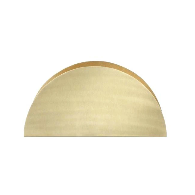 Antique Brass Metal Letter Holder Organizer Mail Rack