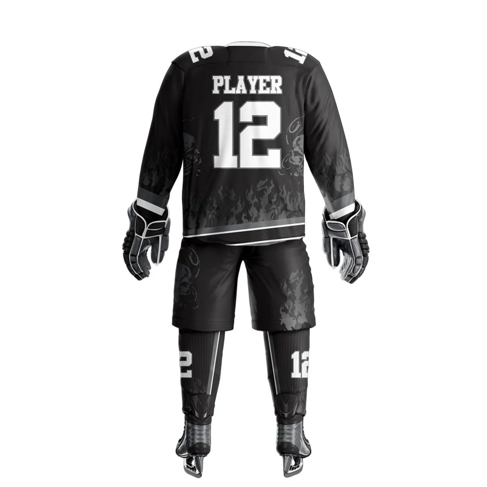 Trending fashion Wholesale Custom logo ice hockey uniform wear
