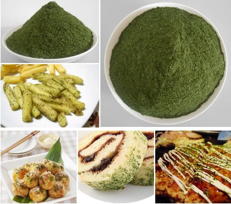 Сухой порошок из зеленых водорослей/морские водоросли улва лактука-MS. ELAINE + 84 375 431 541