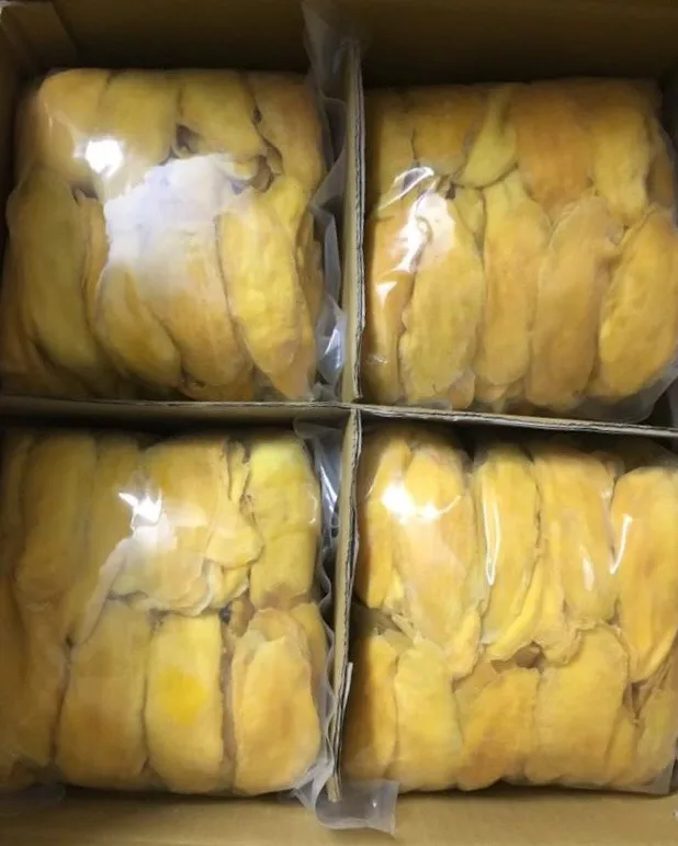 Soft dried Mango good Quality and Less Sugar dried mango chips