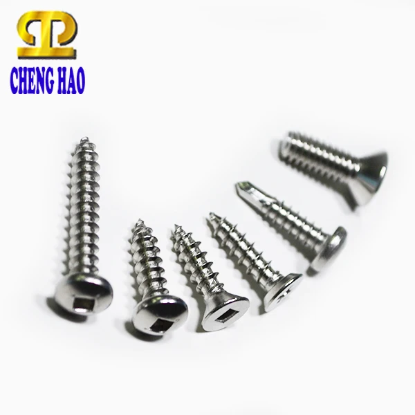 Taiwan Stainless Steel 18-8 Flat Pan Head Cross Phil. Self Tapping Screws
