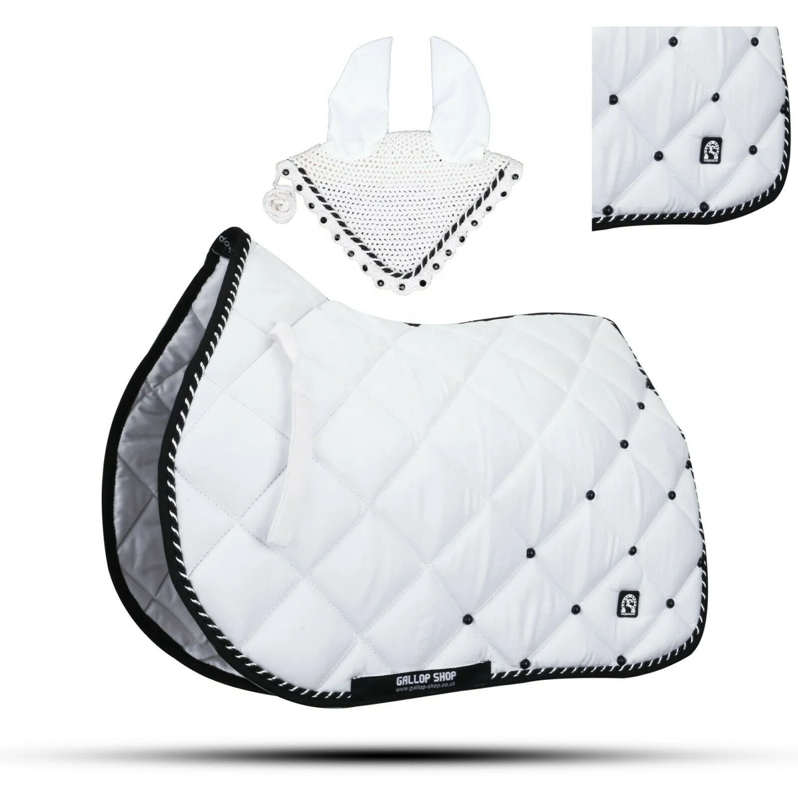 Horse Jumping Saddle Pads Ear Bonnet horse riding pad