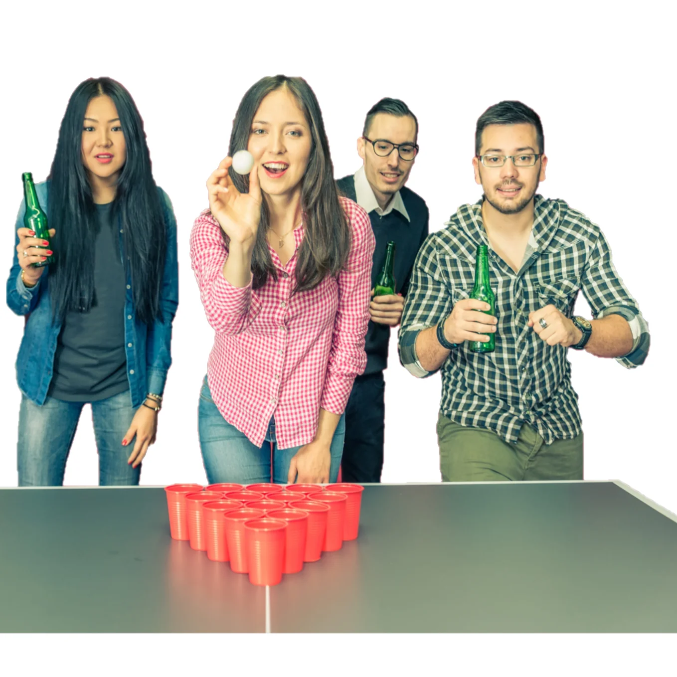  Набор Beerpong лидер продаж набор для пива и понга под заказ с шариками