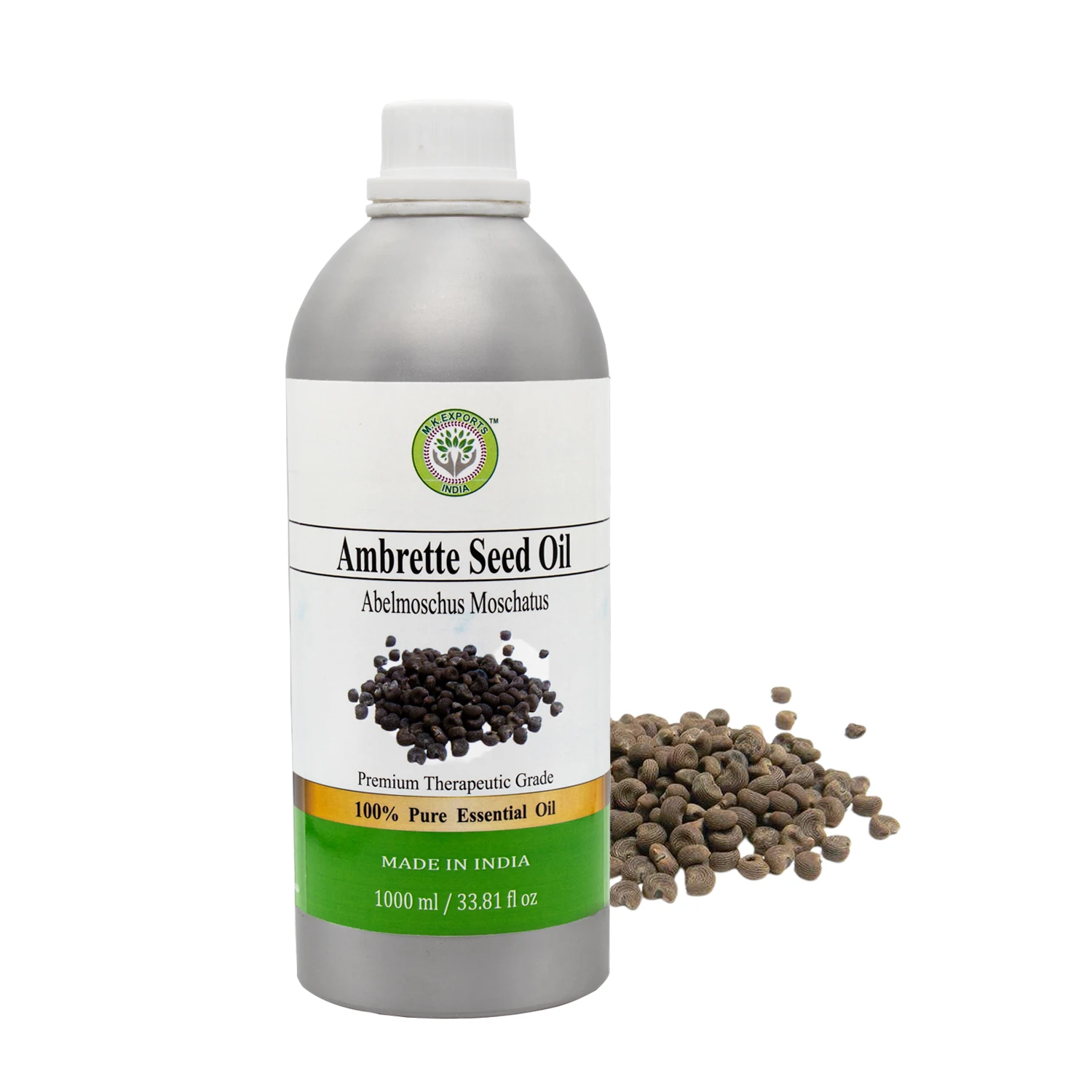 Seed Oils Indian Pure and Natural Ambrette Seed Essential Oil