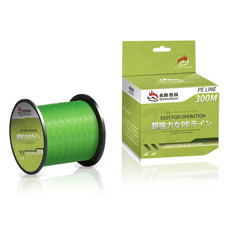 Wholesale 12 Strands 300 Meters Peese Pe Braided Fishing Line China