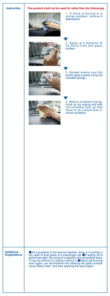 Стекло против запотевания прозрачный спрей 50 мл набор для автомобильного окна зеркала очков