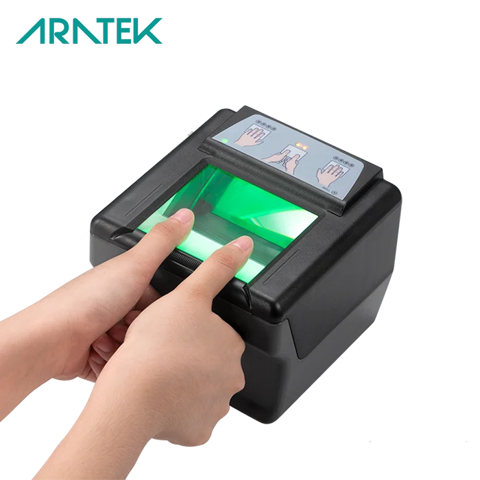 
Aratek biometric fingerprint scanner full finger for 10 finger print scanners and rolled fingerprint scanner 