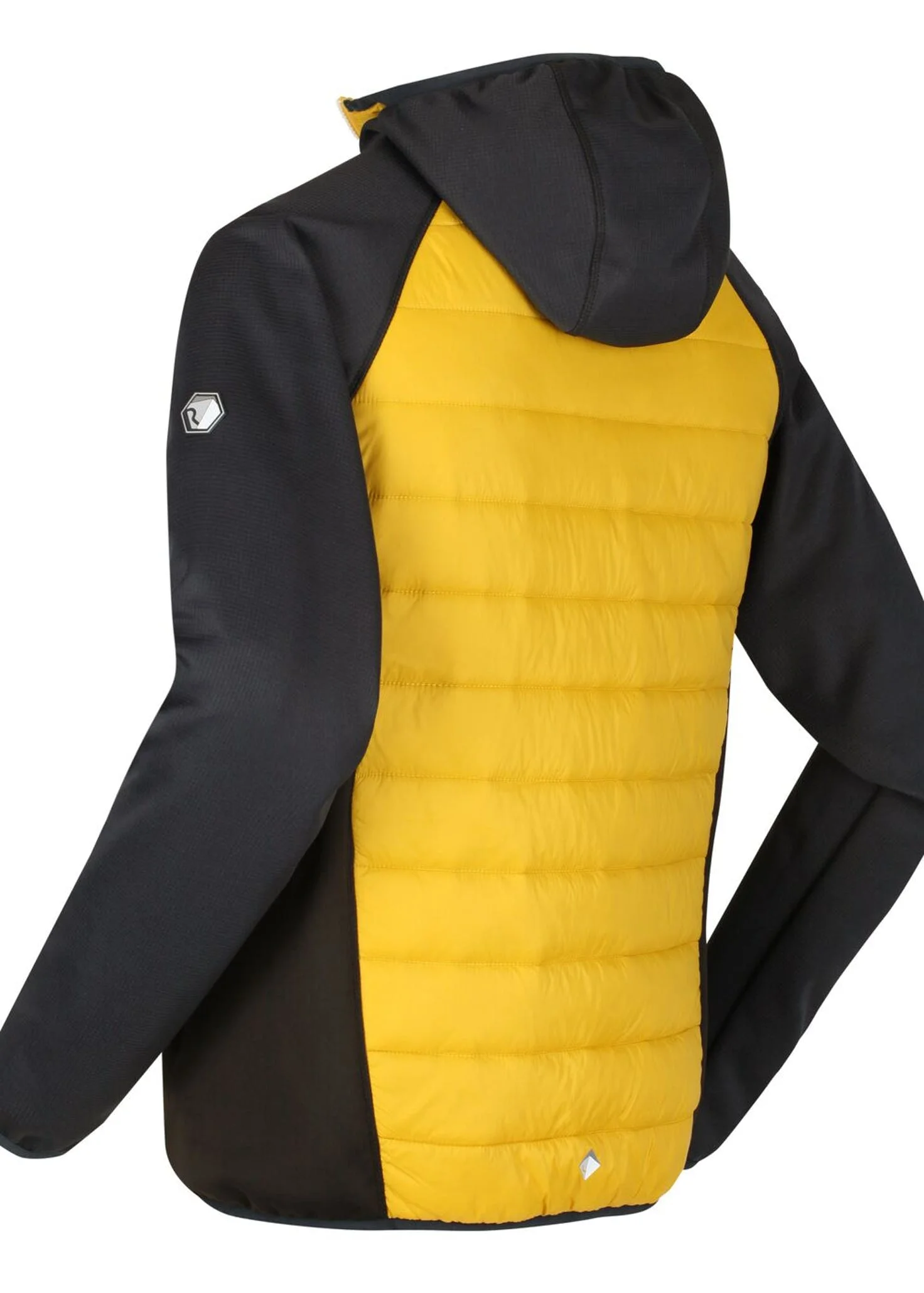 Whole Sale Men Black And Yellow Patchwork Jacket