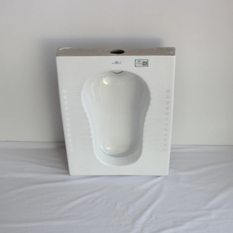 
Hot Sale Ceramic Toilet Pan One Piece Bathroom Squatting Pan for WC 