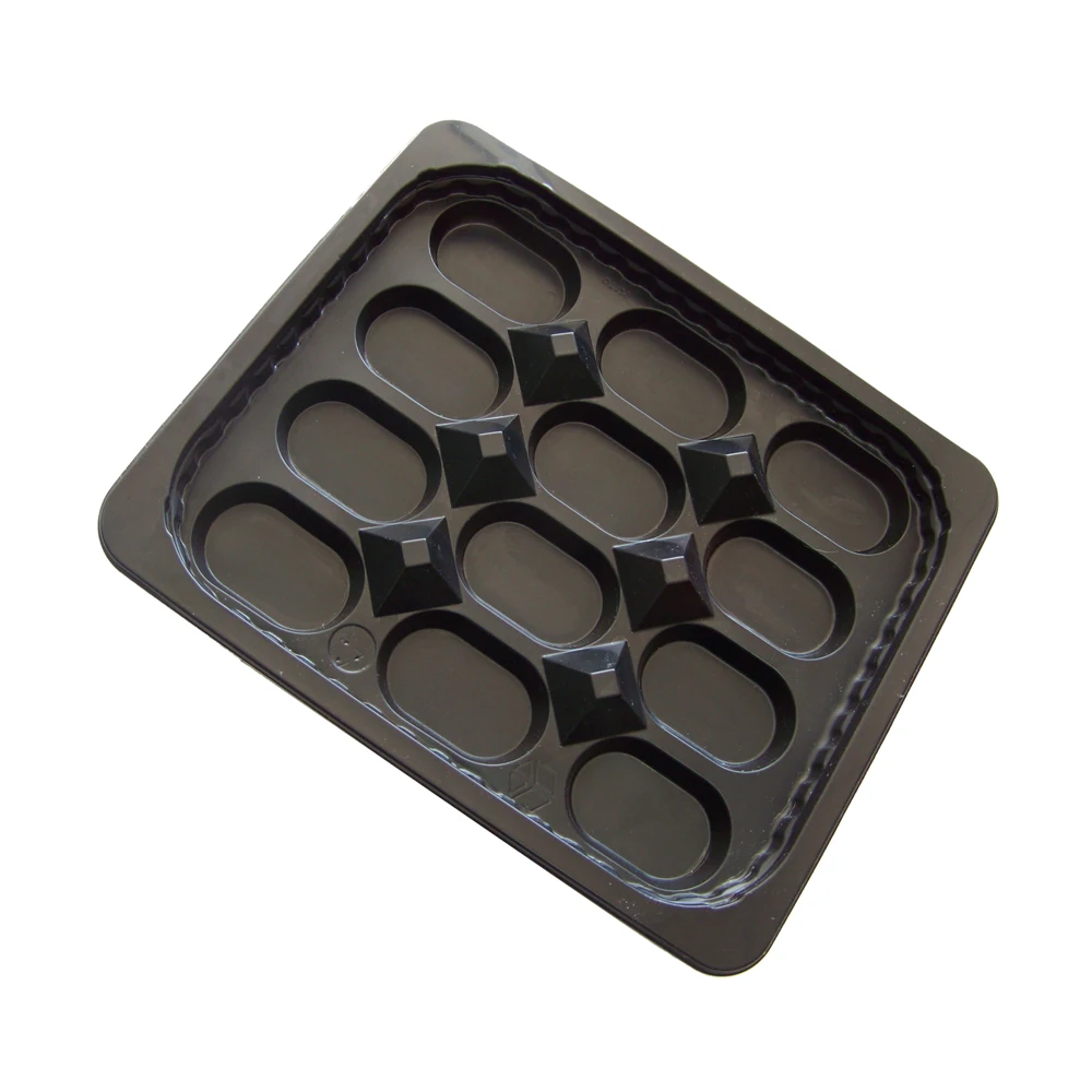 disposable fresh plastic oyster tray in food grade