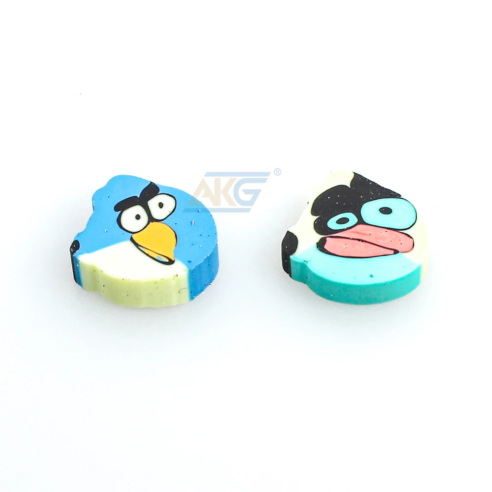 Pencil Eraser Ang-Ry Bird Promotional Eraser For Student
