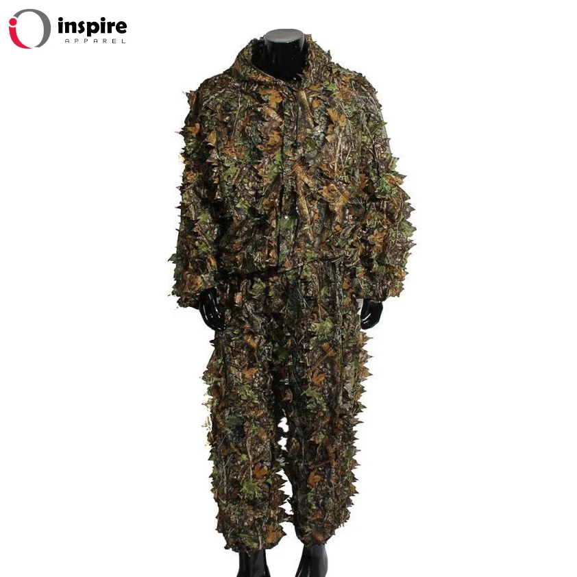Men Winter Autumn Warm Camo Hunting Suit Clothing Suspender Trousers Fishing Overalls Down Coat Camouflage