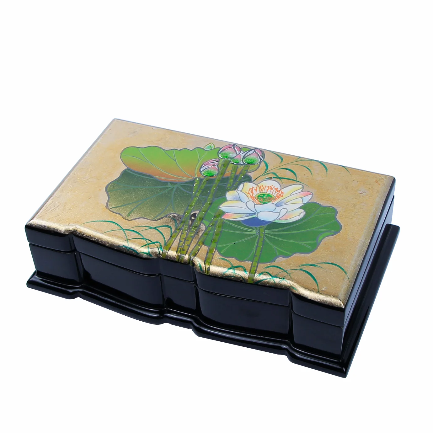 
Vietnam High Quality Competitive Price Multi-color Hot Sale Lacquer Case For Rings Earrings Bracelets Jewelry Box 