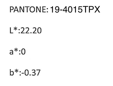 BLACK 19-4015TPX scratch resistant hydrolysis resistant over 8 years non-stretch Veggie PU Leather