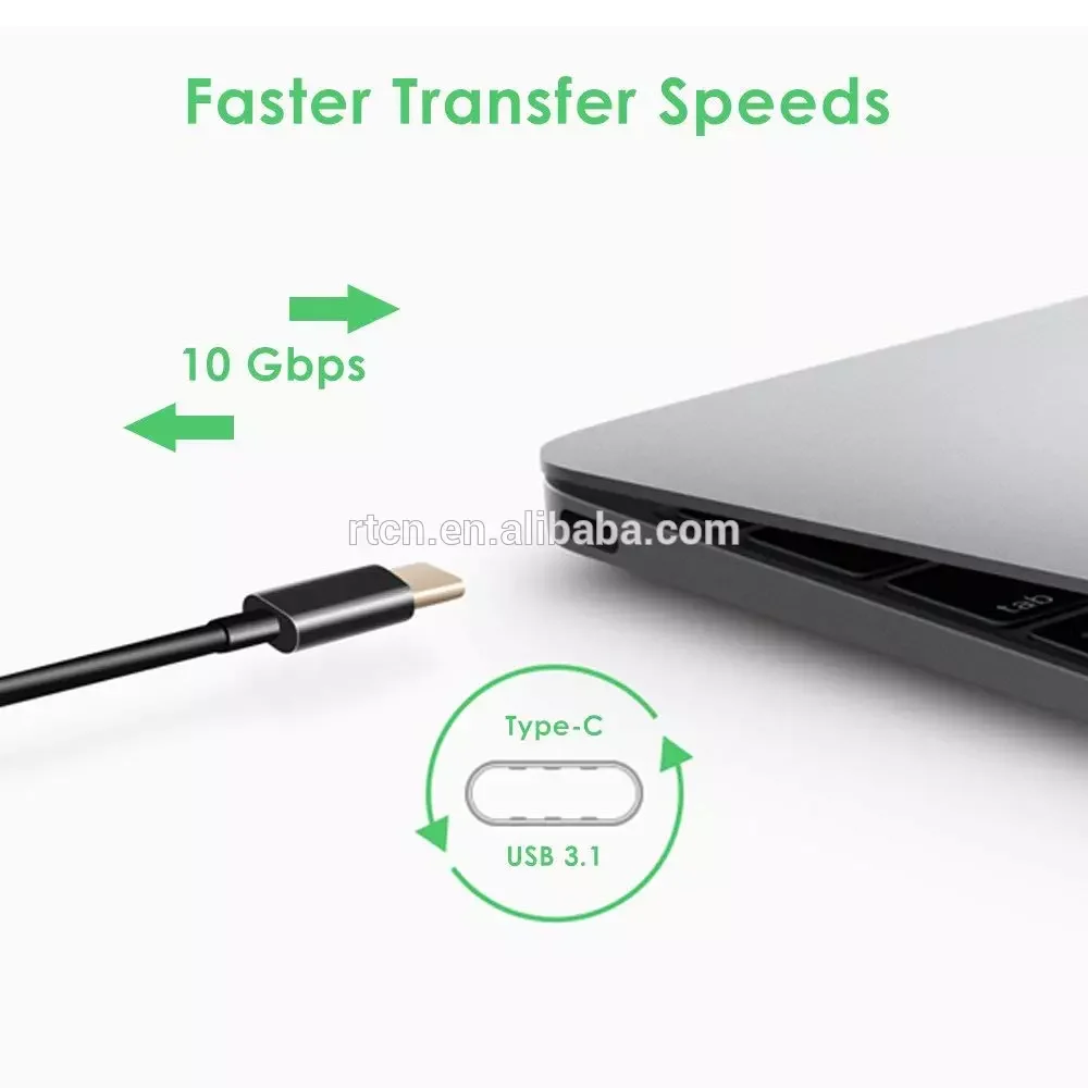  Кабель USB C-HDMI Премиум-качества Тип преобразователь адаптер для ноутбука 1 м 2