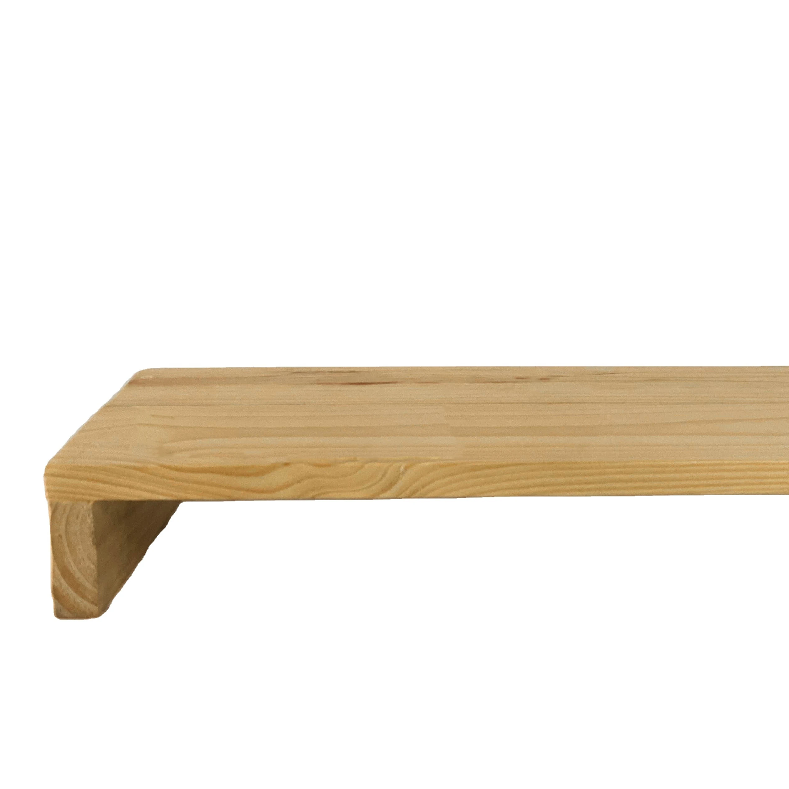 Best price high quality sturdy wooden Monitor , TV stand Detachable TV desk 1 Layer TV , monitor stand