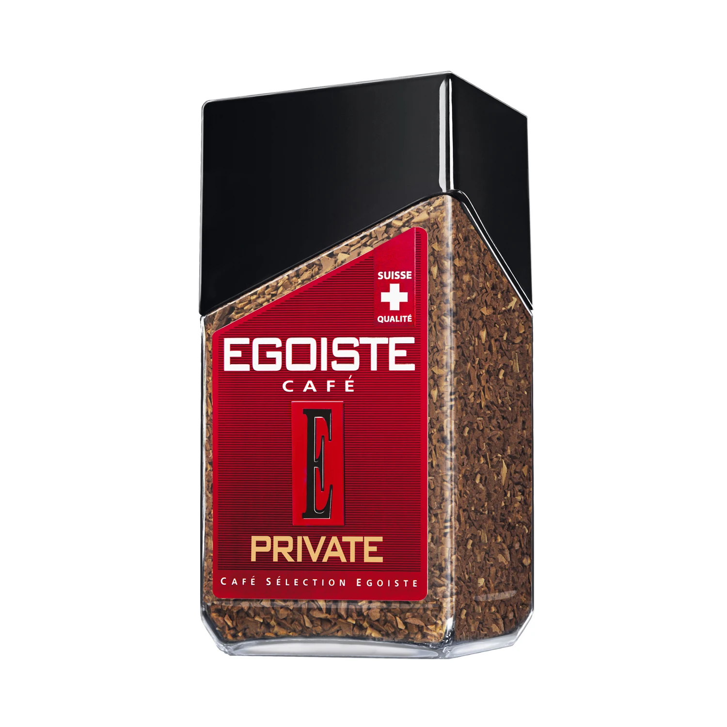 EGOISTE PRIVATE premium freeze dried instant arabica coffee from Switzerland 100 g
