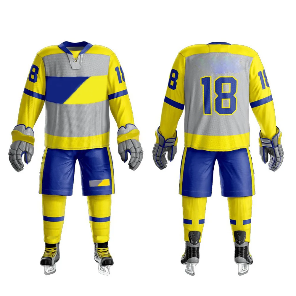 Wholesale Custom Logo Ice Hockey Jersey Multiple Hockey Equipment Ice Suit Long Jacket Hockey Jerseys