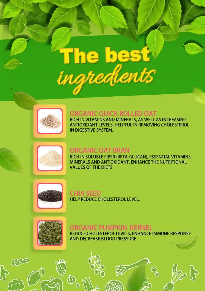 Хит продаж, хлопья для завтрака без сахара