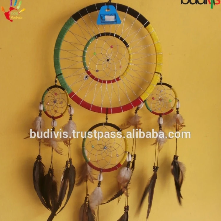 Wholesale Dream Catcher Chakra Dream Catcher Handmade Decorative wall hanging  best collection 2021