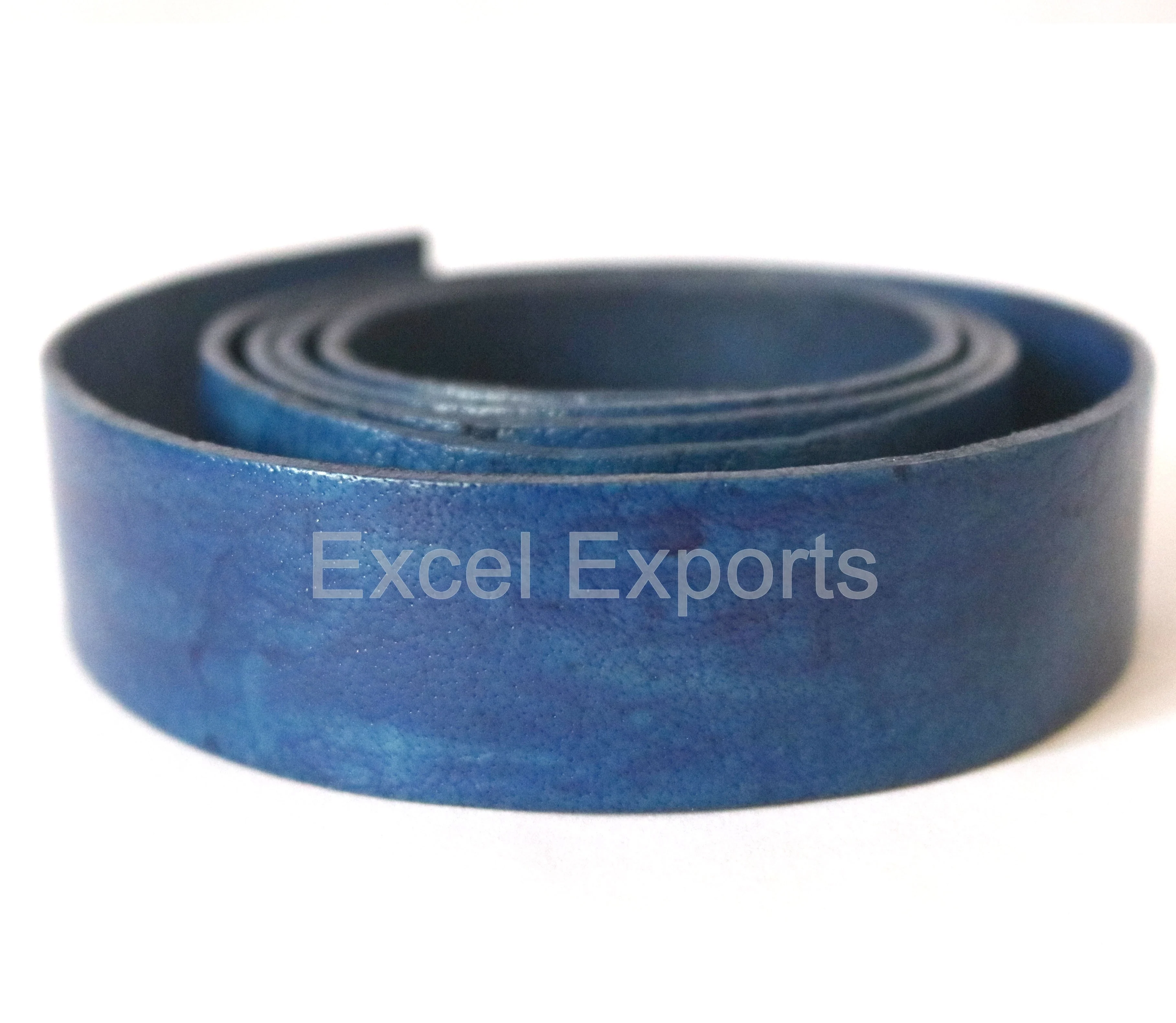 Wholesale Premium Quality Flat Leather Laces 15mm & 20mm Wide Belting Decoration Jewelry Excel Exports Featuring Pearl Material