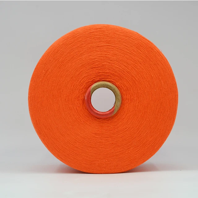 OE Fabric Bleached Pattern Cotton Sustainable Cheap multi color Eco Friendly Style textile yarn For Socks hoodies jeans mops