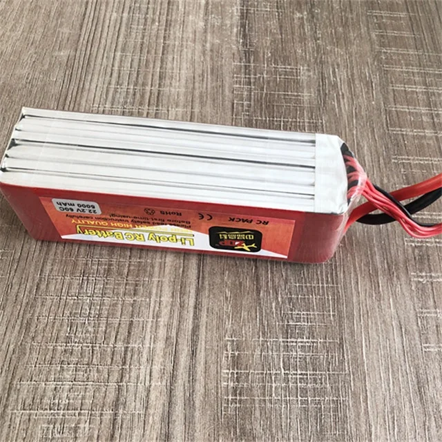 22.2V 5000mAh 6S 60C FCY LiPo Battery