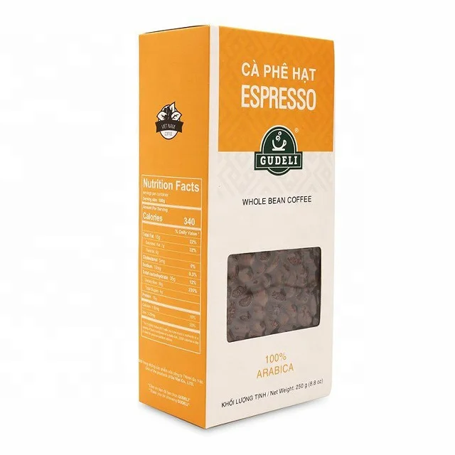 Арабика, кофейные зерна GUDELI, вьетнамский кофе