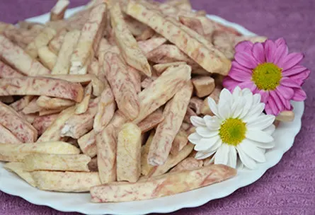  Хрустящие закуски taro из Вьетнама подходят для