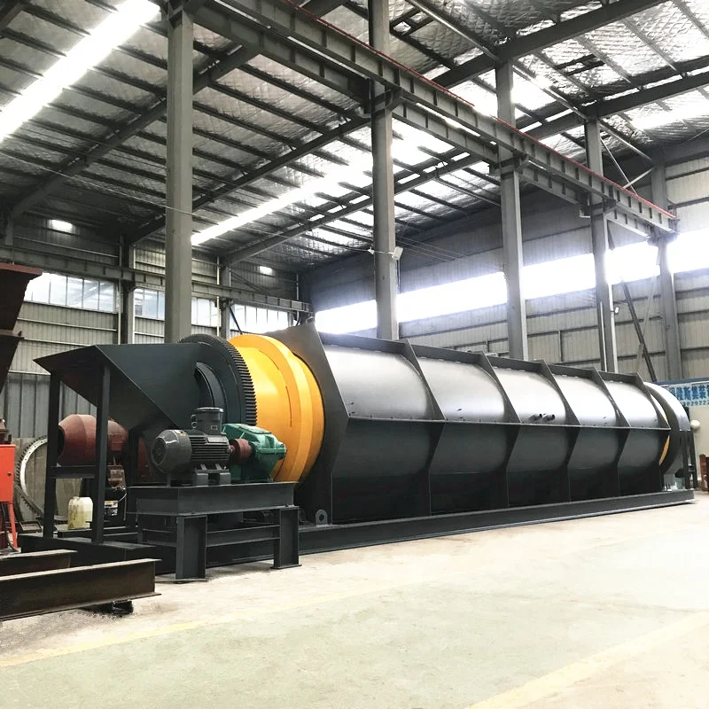 Waste Sorting Machine Organic Compost Trommel Screen