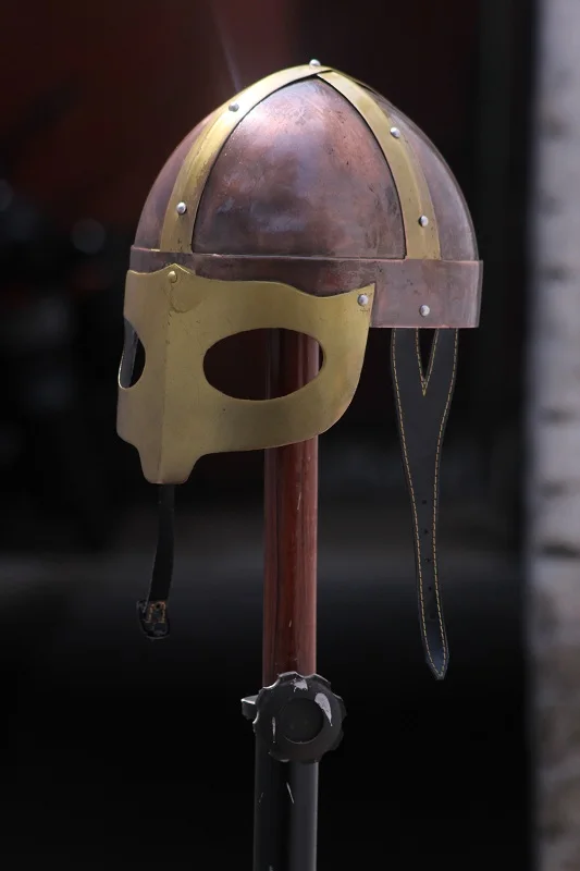 Medievel Viking Spectacle Helmet  Barbute Norman Helmet available in stock with  customized logo from India