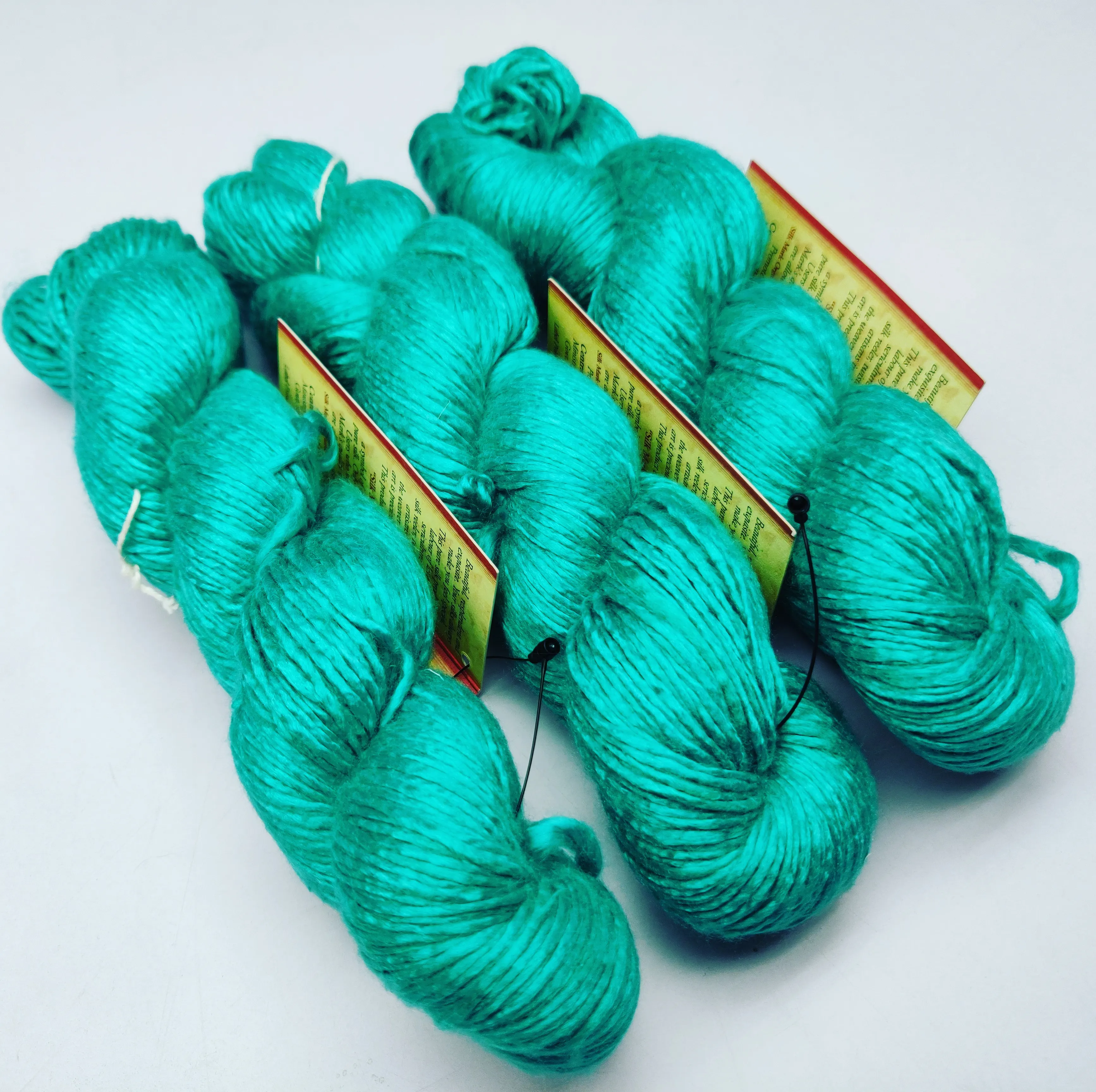 Spun silk Yarn Raw Silk Mulberry Silk Grade for Weaving and Knitting Ring Bags Embroidery Anti Technics Style Pattern Hand