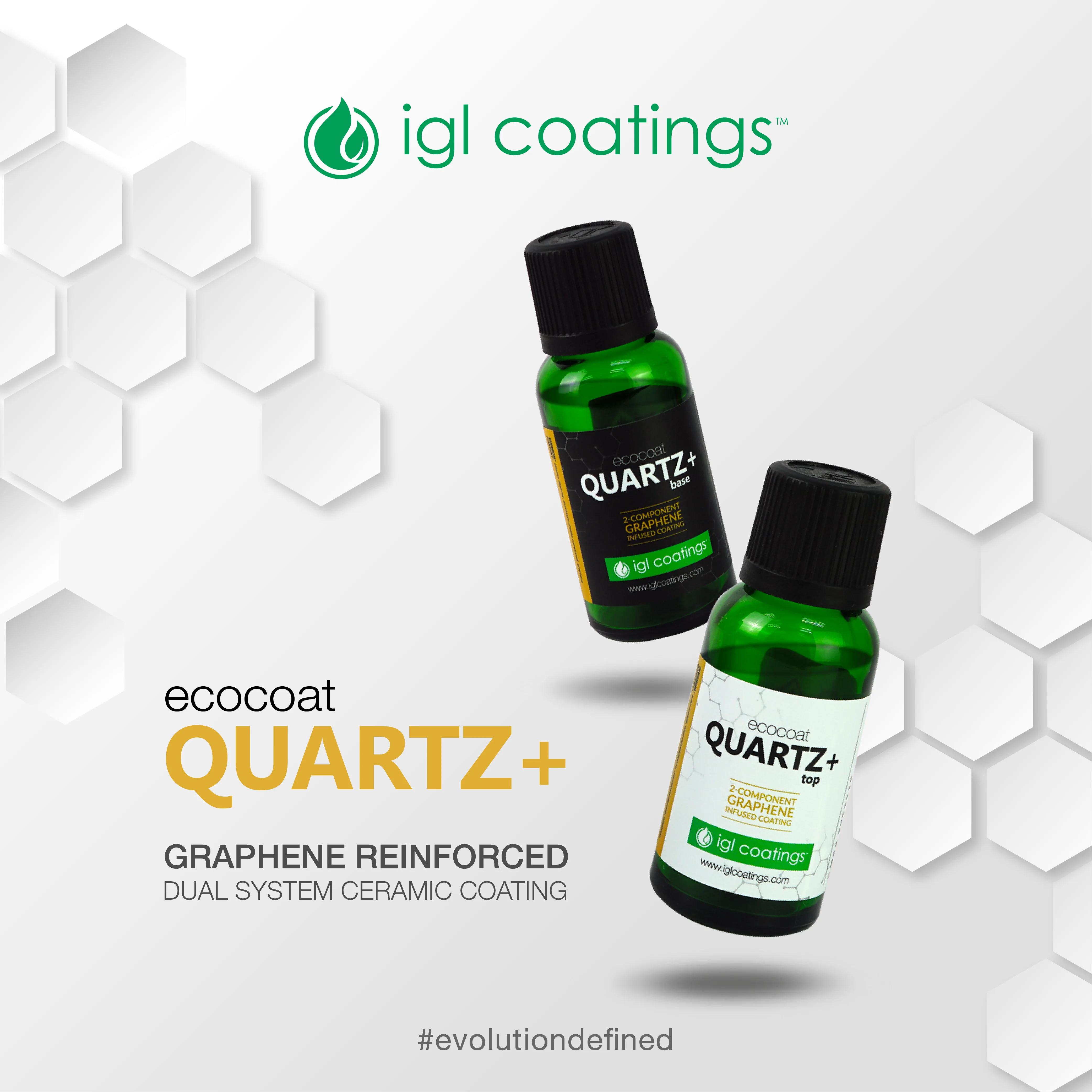 
Extreme 9H Hardness Nano Liquid Ceramic Coating Waterproof Protect Car Paint Ecocoat Quartz+ 